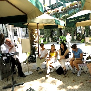 Bryant park lesson good