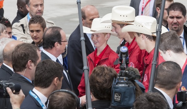 Raytheon Paris Air Show 2013