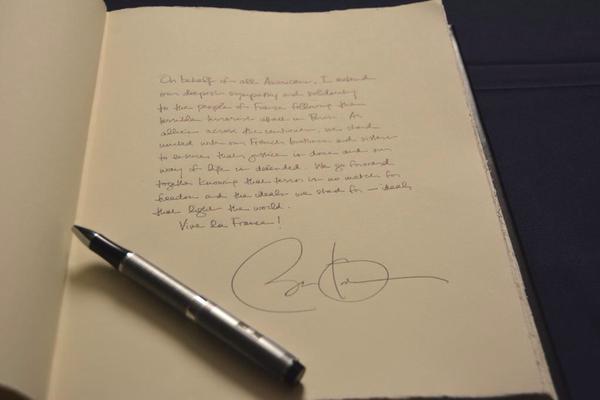 Condoléances de Barack Obama