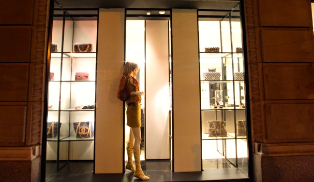 Illustration Madison Avenue Boutiques - New York City