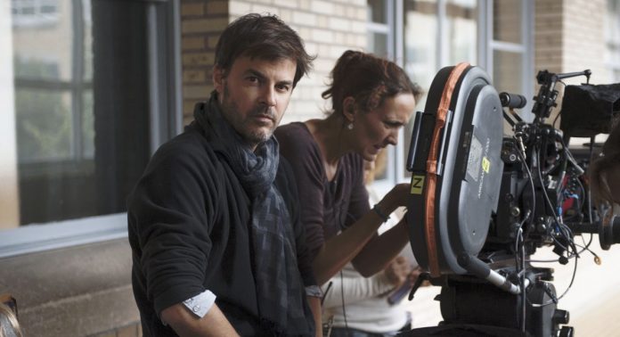 François Ozon sur le tournage de