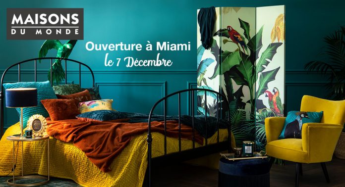 maisons-du-monde-ouverture-miami-2018 Le premier magasin américain de Maisons du Monde ouvre le 7 décembre à Miami